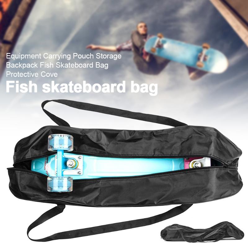 

Storage Backpack Protective Cover Anti Scratch Dustproof Hanging Portable Fish Skateboard Bag Wear Resistant Carrying Pouch, As pic