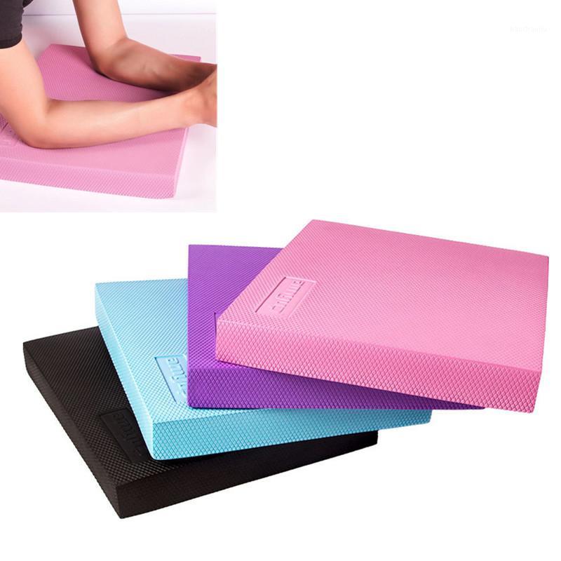 

TPE Thickened Yoga Fitness Pad Flat Support Ankle Rehabilitation Training Mat Sports Equipment1, Black