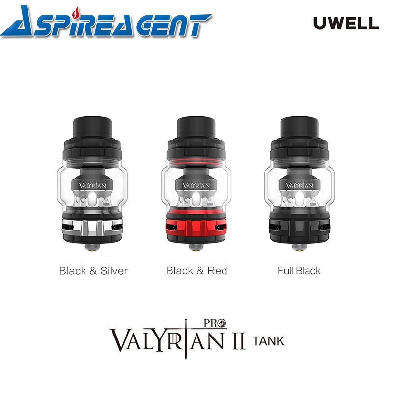 

UWELL VALYRIAN II 2 Pro Sub Ohm Tank Atomizer 8ml Top Fill System Optimized with FeCrAl Subohm & Mesh Coils 100% Original