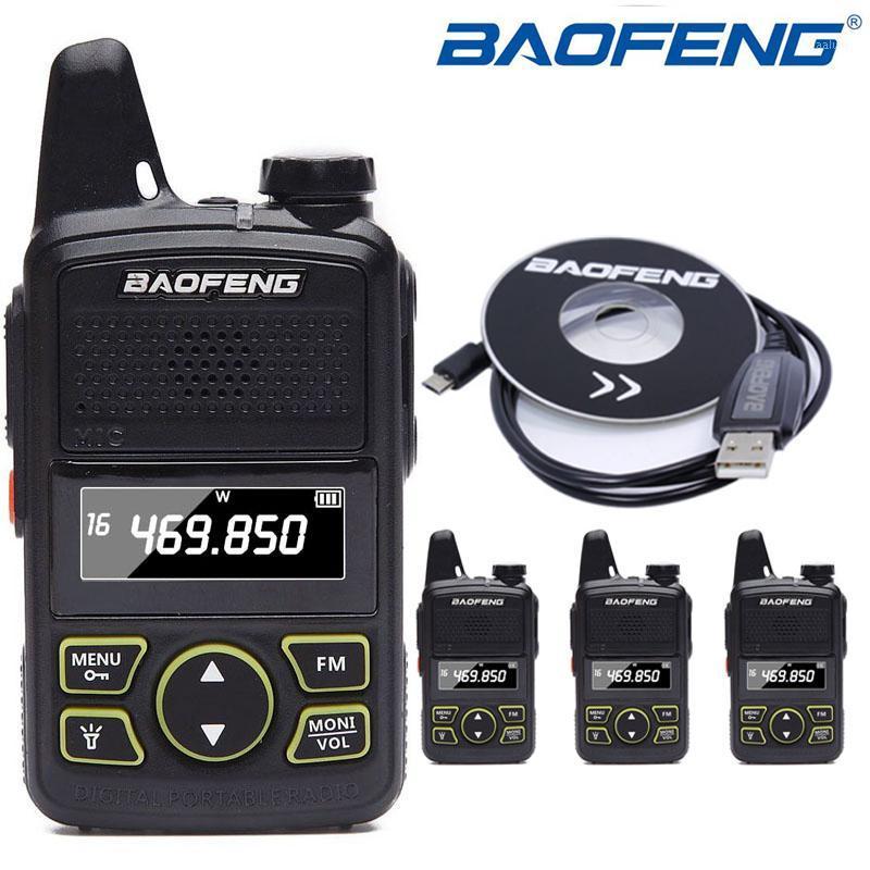 

Walkie Talkie 4PCS BAOFENG BF-T1 MINI Kids BF T1 UHF 400-470mhz 20CH Portable CB Radio Handheld Transceiver1