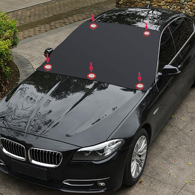 

1pcs Automobile Magnetic Sunshade Cover Car Windshield Snow Sun Shade Waterproof Protector Cover Car Front Windscreen1