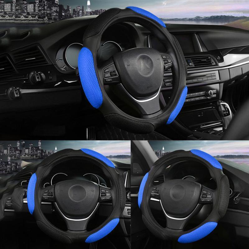 

Steering Wheel Covers LEEPEE Diameter 38CM Car Cover With 3D Design/Suede Fabric Braid Anti-Slip Universal1