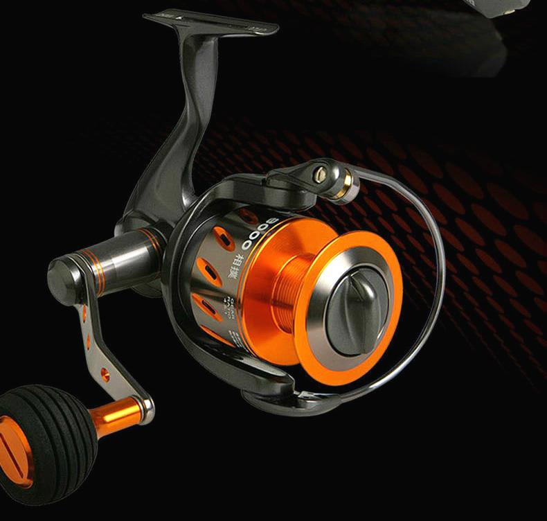 

Okuma II Fishing Spinning Reel Full Metal Spinning Coil Carp Fishing Gear Wire Spooler 23kg Braking 11BB Ocean Trolling Reel