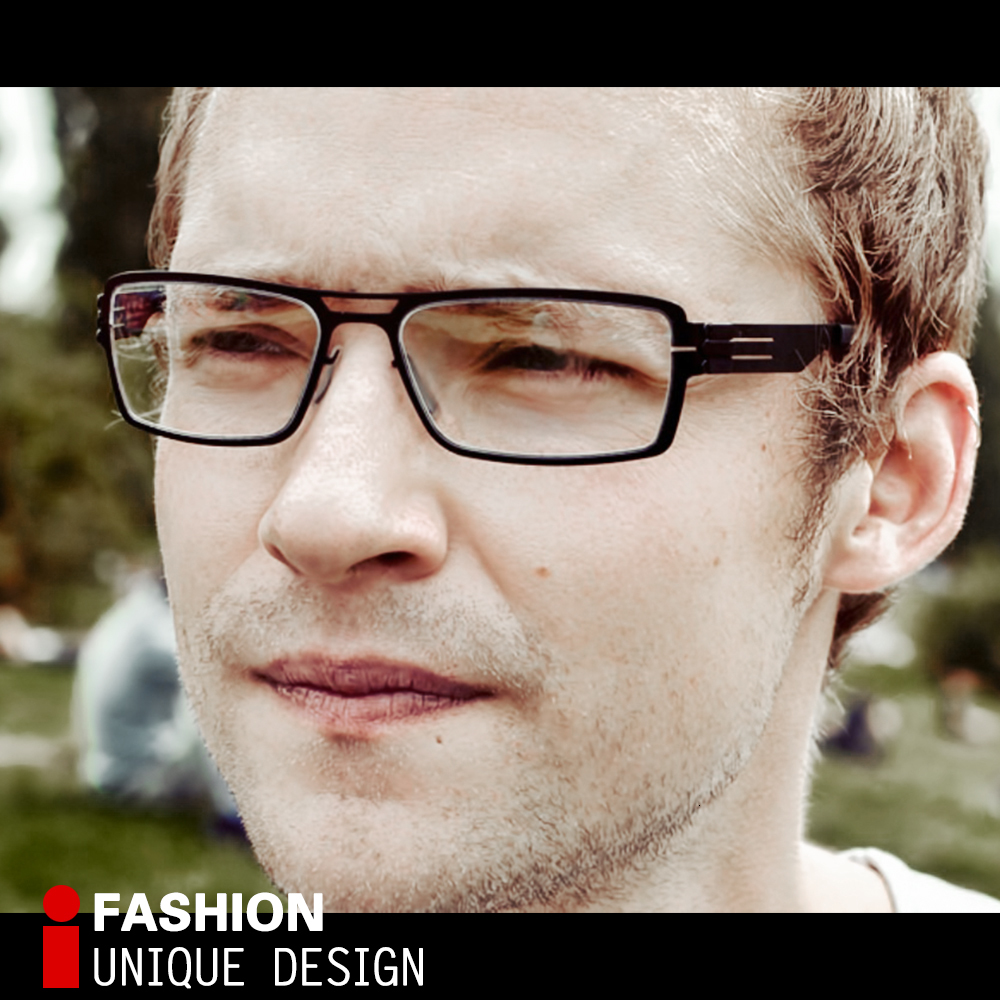 

2021 New Fashion Berlin Brand Frame of Women Optics Myopia Low-weight Screwless Prescription Glasses Dkar