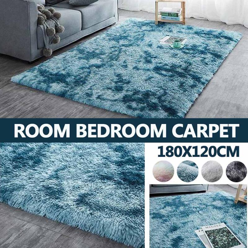

180x120cm Bedroom Living room carpet bedroom bedside mat simple modern gray household floor rug soft skin-friendly blanket, Buff