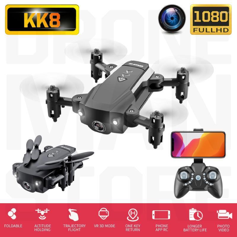 

RC Quadcopter KK8 Mini Drone With/Without HD Camera Hight Hold Mode WiFi FPV Foldable Helicopter VS E61 HS210 E511S S9HW E016H1