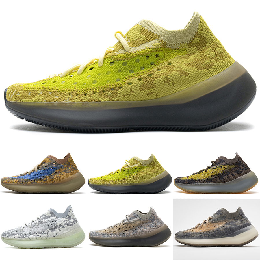 

PK Version 380 Calcite Glow Shoes Women Men Designer Sneaker Onyx Reflective Running Shoe Alien Blue Oat Hylte Glow Lmnte Pepper Black
