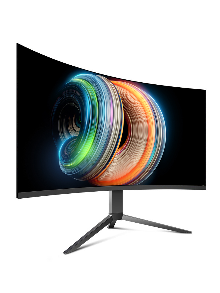 

LCD Gaming Curved Minitor Gaming Monitor For Pc Game Competition 4K 144hz 24" LCD Computer Display