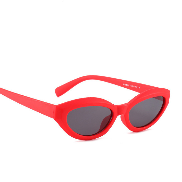 

2021 new cat's Eye Sunglasses Fashion Net red women's oval 98007