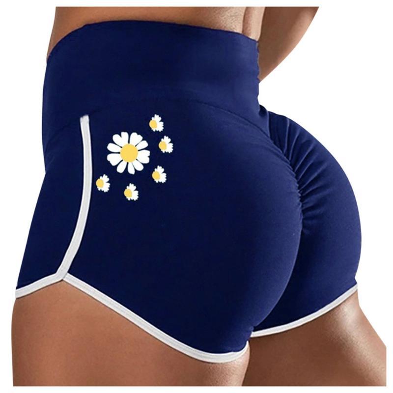 

Yoga Short Women Sports Gym Workout Waistband Skinny Short 2020 New Summer Sports Legging kg-78, Gray