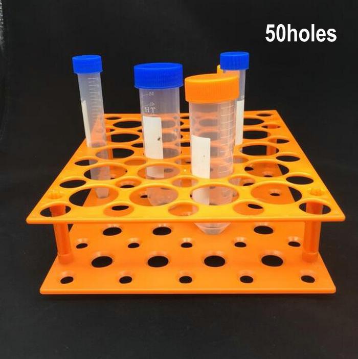 

Lab Plastic 28Holes 50Holes 10ml / 15ml / 50ml Detachable Centrifuge Tube Rack Pipe Holder