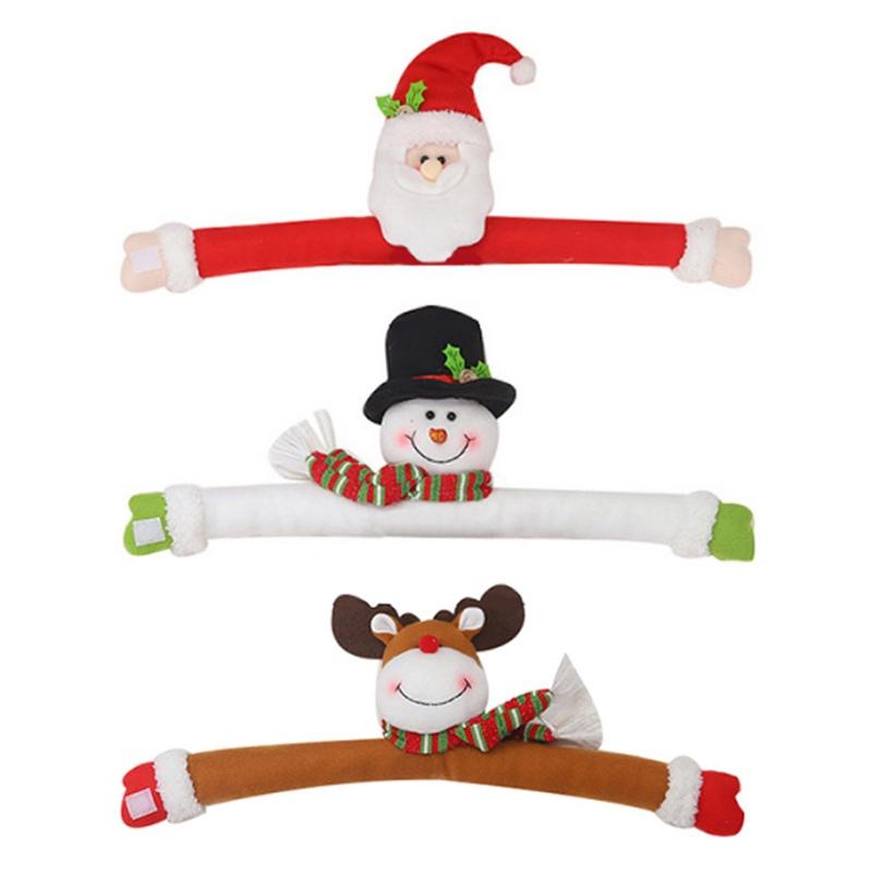 

Creative Christmas Decorations Curtain Buckle Festive Window Scene Layout Cartoon Doll Clasp Decor Ornaments AB