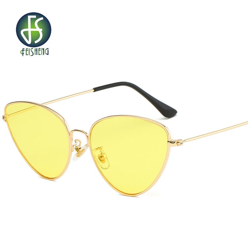 

Stylish Triangle Summer Sunglasses Glasses For Women Optical Vintage Mirror Cool Brand Designer Frame Metal UV400 2020 Polarized