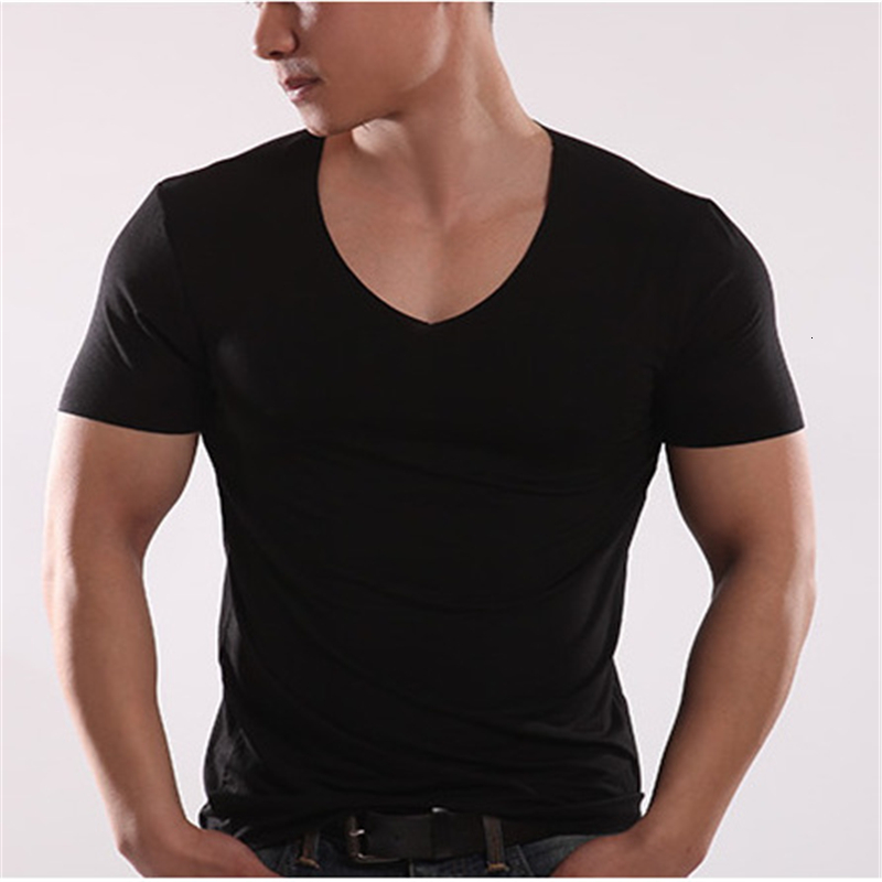 

2021 New Modal t Shirt Will See Short Sleeves with Low-necked Tshirts Fine Fitting Large Size Men's Clothing Yt50225 PX4M, Games