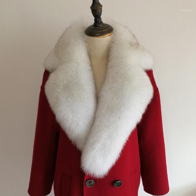 

Scarves Genuine Natural 100% Fur Collar Real Women Scarf Suit Winter Fluffy Warm Shawl Luxury Unisex Muffler1