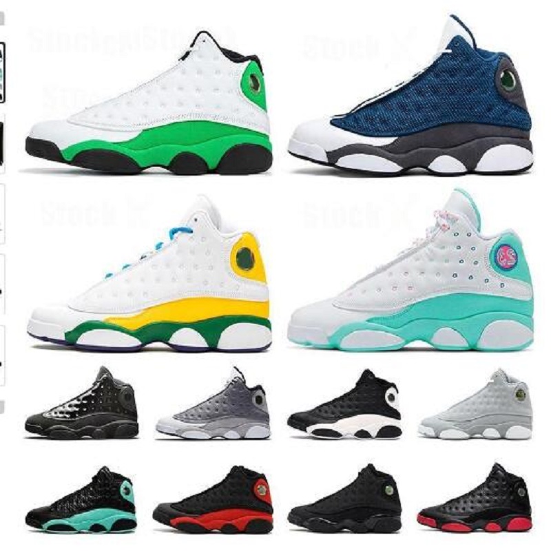 

Top Quality Women Mens 2021 Jumpman Basketball Shoes 13s Red Flint 13 Hyper Royal 13s Starfish Bred Lucky Green Trainers Sneakers, # 33