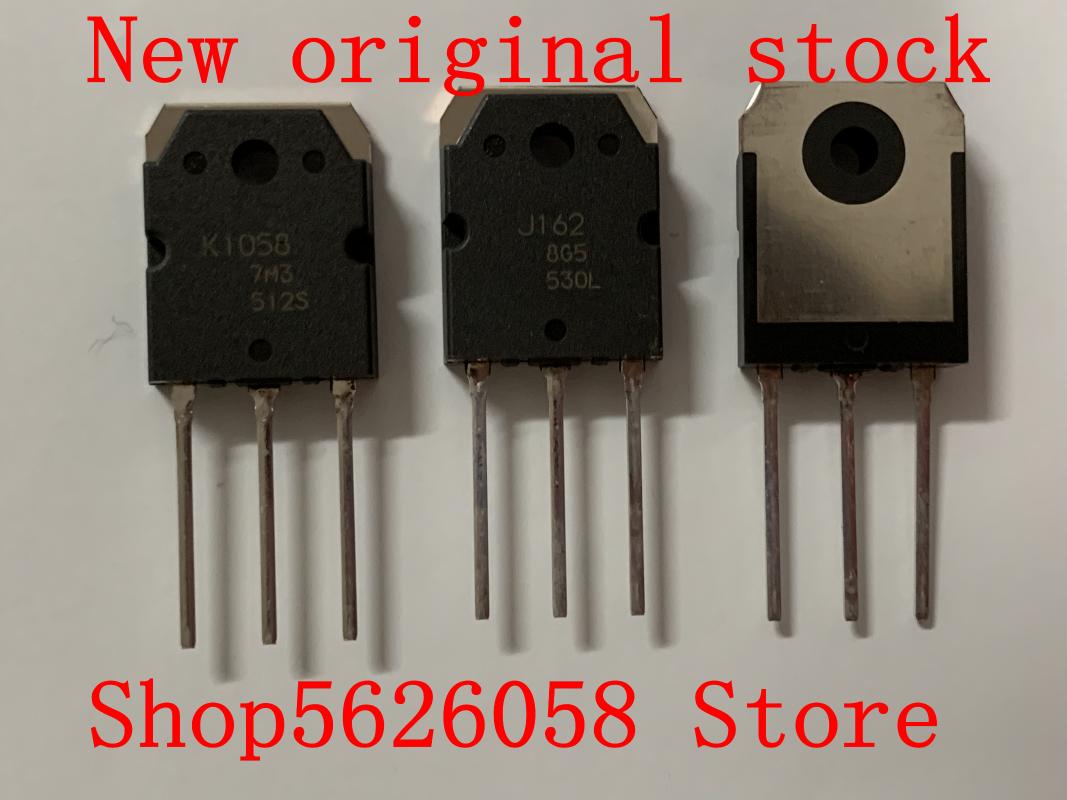 

2SK1058 2SJ162 J162 K1058 TO-3P 100% new original 5Pair-100pair/LOT STOCK