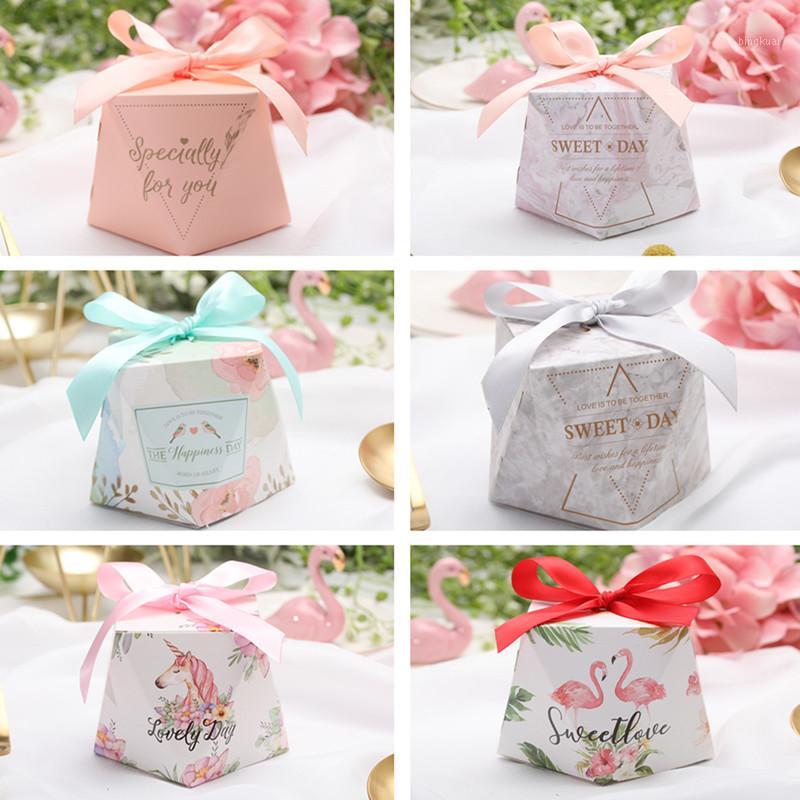 

New Marble Diamond Wedding Favor and Sweet Gift Bags Candy Box for Wedding Baby Shower Birthday Guests Event Party Supplies1