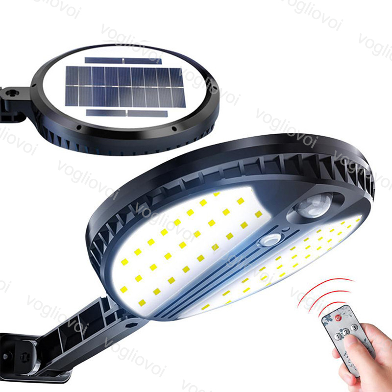 

Solar Security Lights Motion Sensor 70LED 3 Model With Controller Solar Panels Power Waterproof Round For Outdoor Garden Wall Street DHL