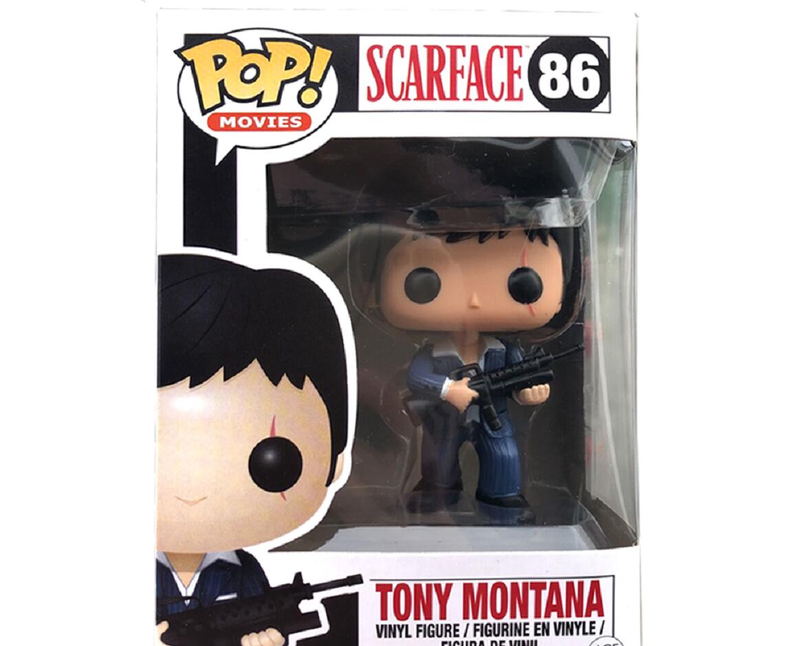 

New Funko pop SCARFACE 86# TONY MONTANA PVC Collection figure Toys For birthday Gifts