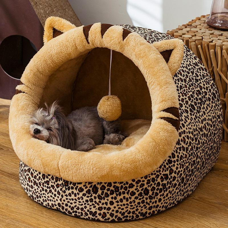 

Removable Cat Bed House Kennel Nest Pet Nest Litter Dog Kennel Sofa House Cushion Pets Products Cat Pet Supplies Kitten Bed