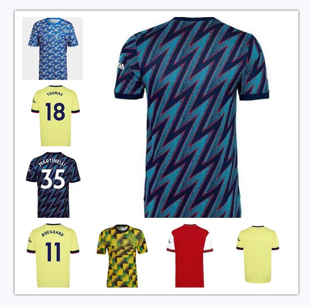 

Thai quality S-4XL 21 22 XXXXL Arsen soccer jersey home away Camisa Gunners PEPE SAKA THOMAS WILLIAN NICOLAS fans version football shirts 20
