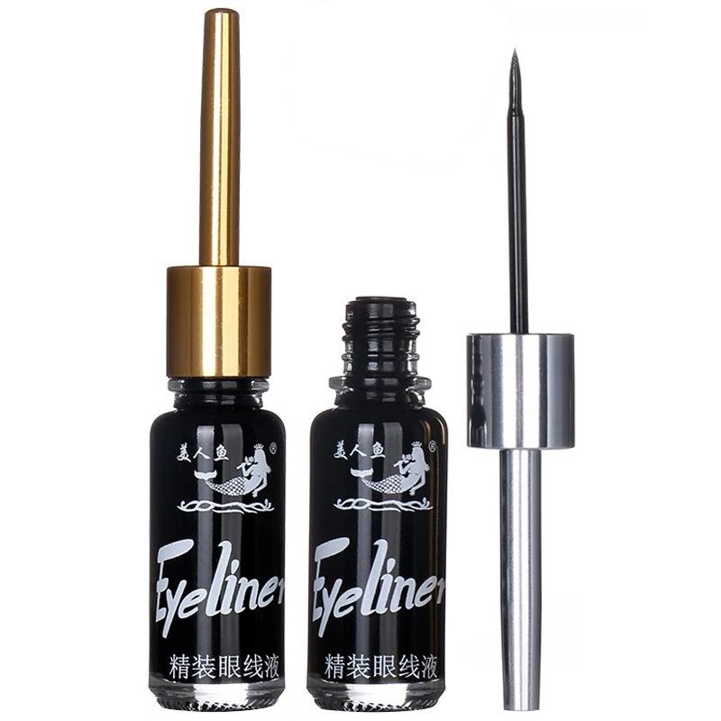 

BlackEyeliner Fast Drying Durable Waterproof Sweat Resistant Non Staining Soft And Hard Eyeliner Smooth And Beautiful MakeupTool, Hard head