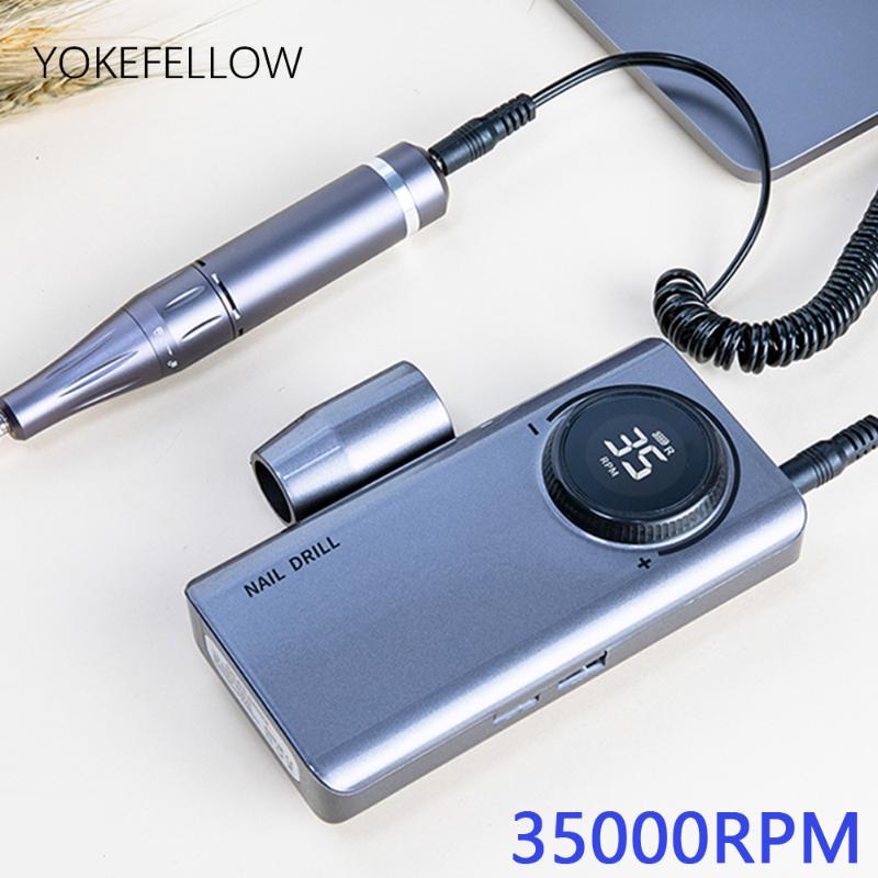 

35000RPM manicure machine electric Nail Drill Machine Apparatus for Manicure Pedicure with Cutter Nail Drill Art tool