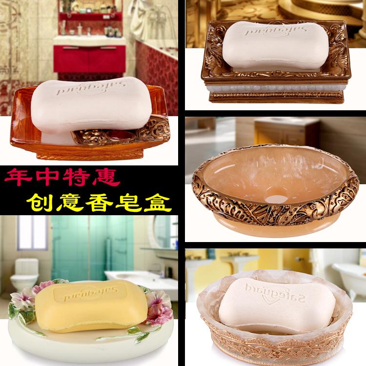 

The soap box style manual soap box Lishui fashion resin dish dish hotel bathroom products