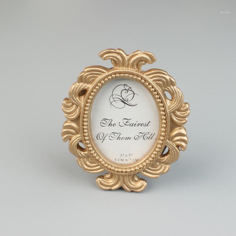 

2020 Hot Sale Oval Baroque Small Picture Frames Wedding Return Decoration Photo Frame1