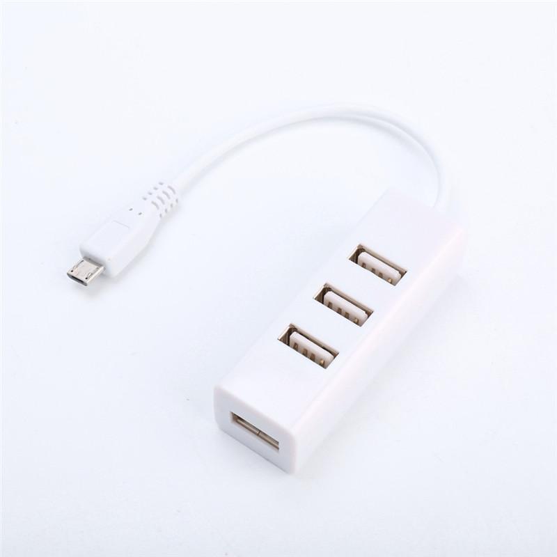 

4 Port hub Micro USB OTG Cable Adapter Micro USB HUB Extension Adapter for Smartphone Tablet with OTG function