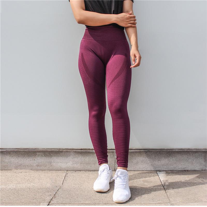 

DUOYANG 2020 Yoga Pants Black Sport Leggings High Waist Push Up Sexy Gym Running Workout Sport Fitness Leggings For Women