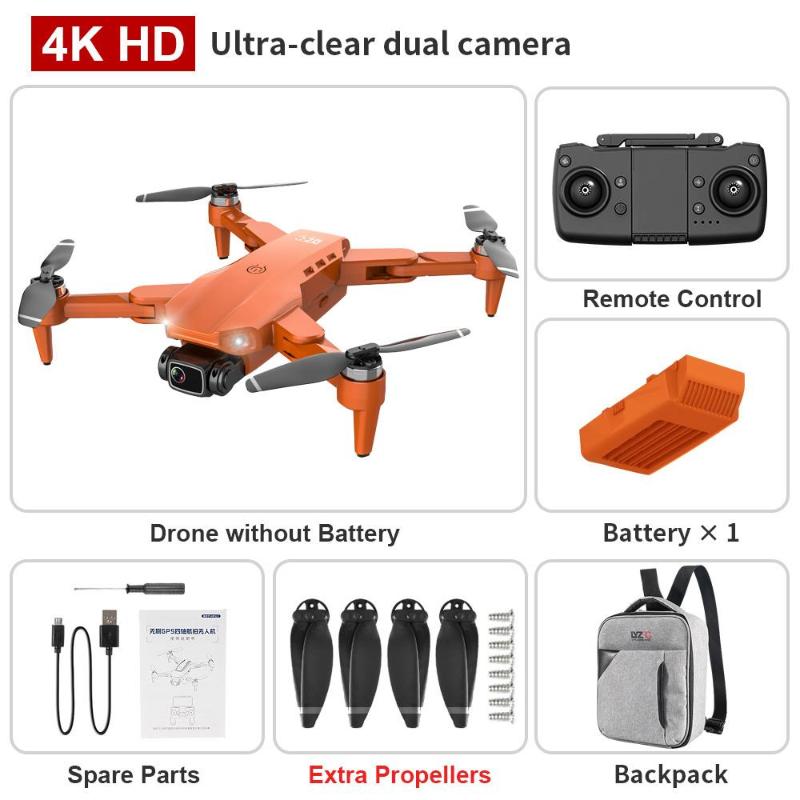 

L900 RC Drone 4K 5G GPS WiFi FPV 4K HD Wide Angle Camera Foldable Altitude Hold Drone Quadcopter Profesional 28min 1km