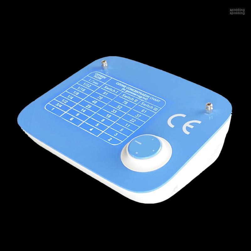 

AQUAPURE Double Quartz Glass Electrode 2-91 ug/mL MINI Ozone Therapy Generator with Ozone Destructor MOP0.3-AD1