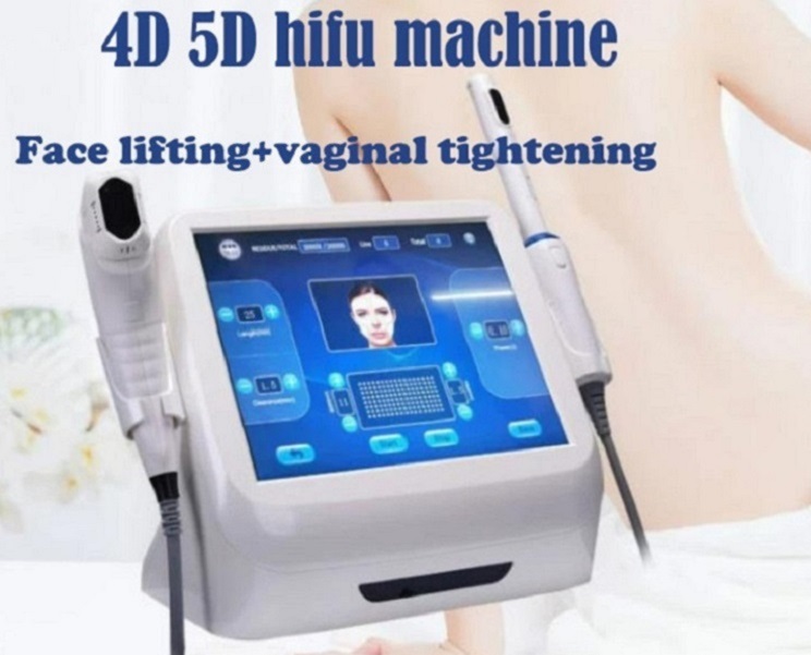 Portable 3 in 1 Multi-Function Beauty Equipment ultrasonic vagina care tightening hifu anti aging body contouring each cartridge 20000shots