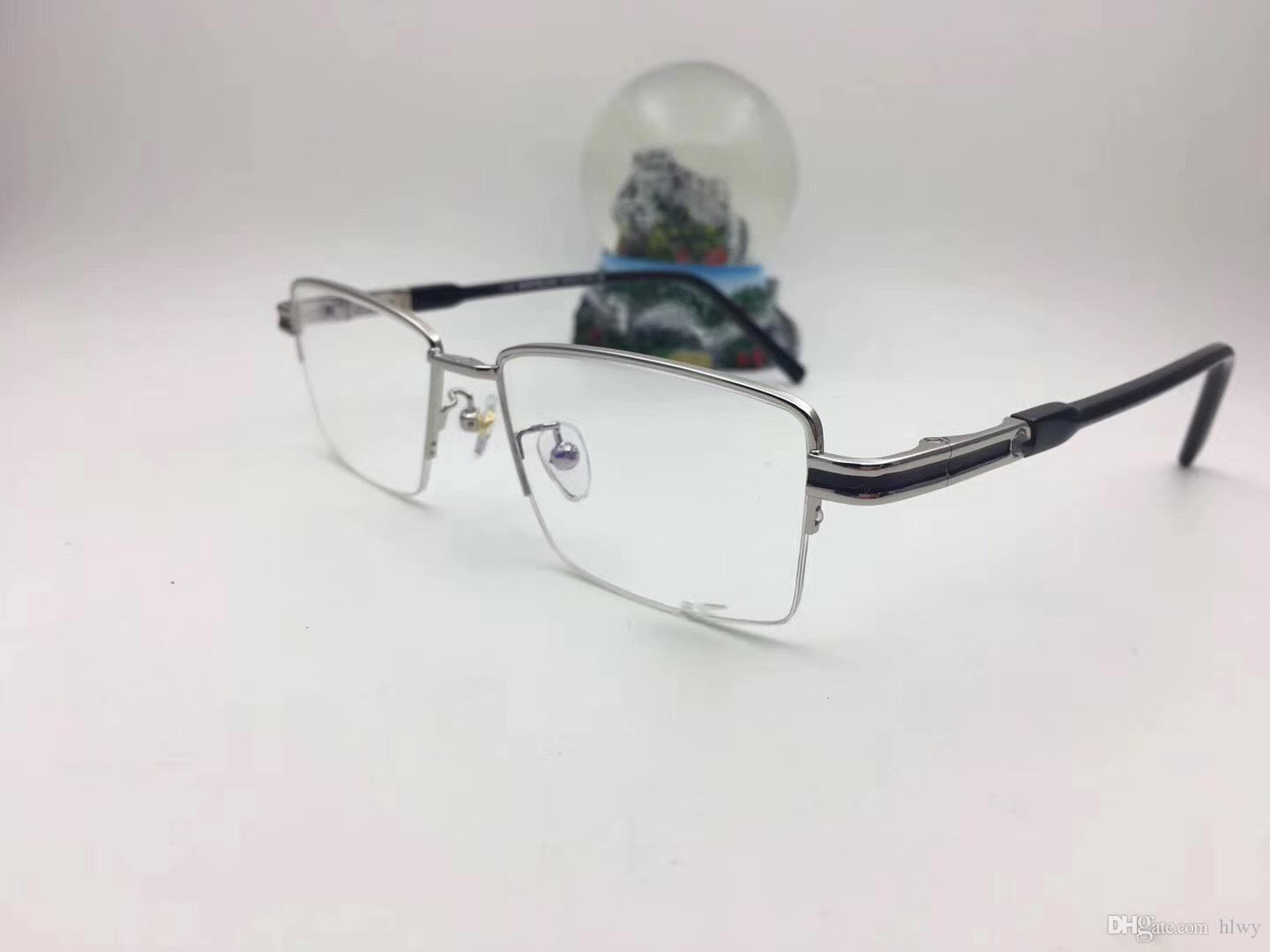 

Italian Designer Half-Frame Glasses for Men - Lightweight, Flat & Finished, Ideal for Myopia