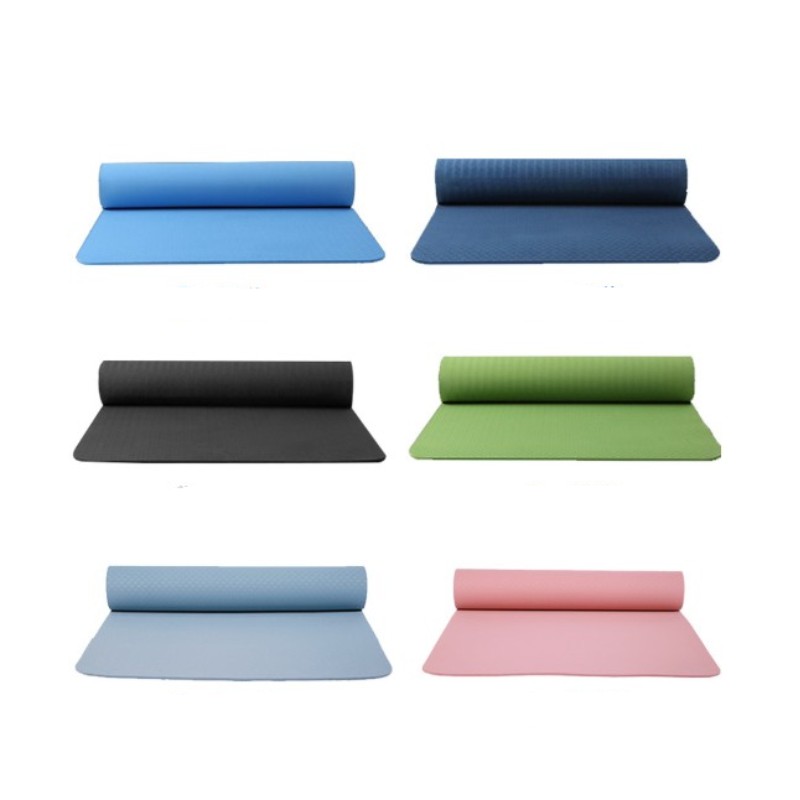 

Yoga Mat Tasteless Non Slip Motion Cushions Body Building Pad Multi Color High Density Position Line Exercise Hot Sale 36ds O2, As show