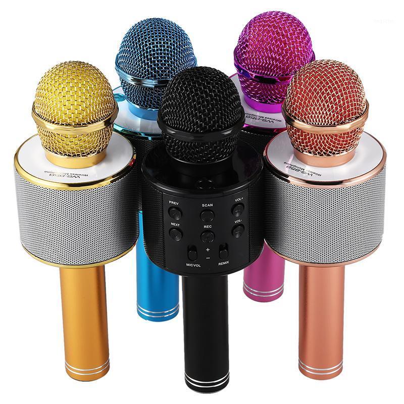 

Wireless Karaoke Microphone Portable Bluetooth mini home KTV for Music Playing and Singing Speaker Player Selfie PHONE PC1