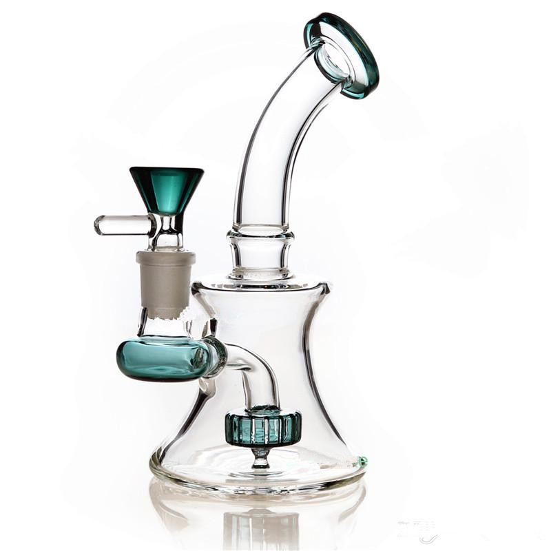 

6.2 inhcs Hookahs beaker base Dab Rigs Thick glass Water Bongs Oil Smoking Pipe Dab Rig With 14mm joint