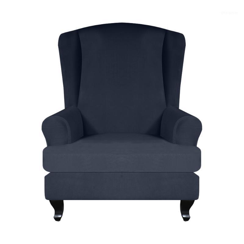 

Removable Non Slip High Stretch Furniture Protector Washable Wing Chair Cover Home Decor Dustproof Couch Slipcover Modern Soft1