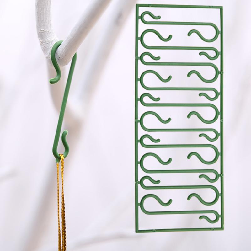 

100pcs Christmas Tree Hanging Hooks Ornaments Hook Decoration Accessories for Doll Craft Bauble