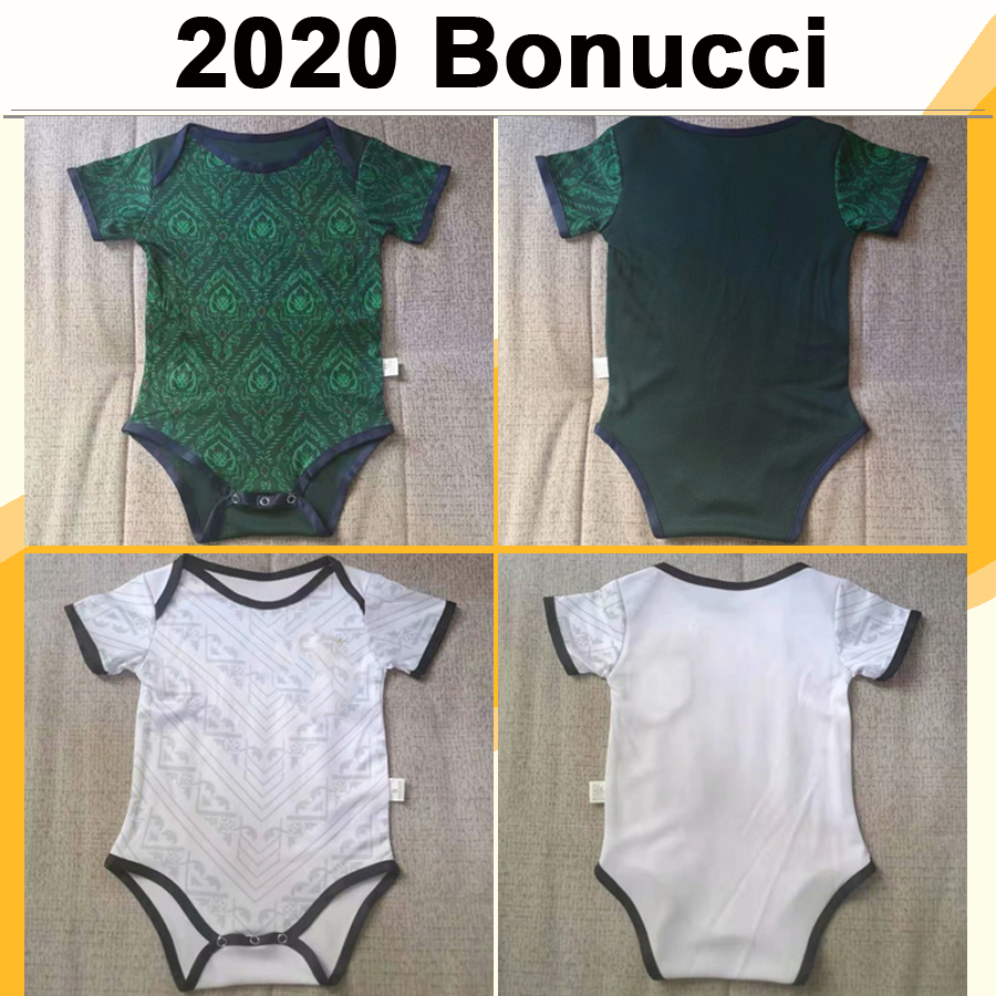 

2020 VERRATTI INSIGNE BARELLA Baby Soccer Jerseys ROMAGNOLI EL SHAARAWY JORGINHO BELOTTI Away 3rd Football Baby clothes, Black