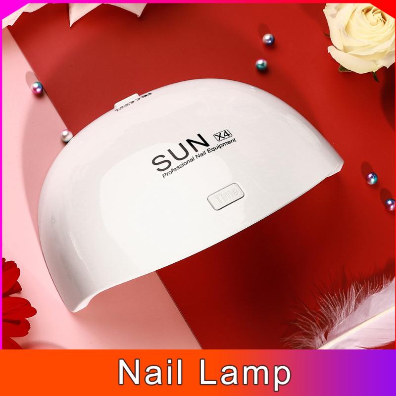 

SUNX4 UV LED Lamp Nail Dryer Lamp For Nail Art Manicure Gel Dryer Polish Sun Light Timer 15/30/45/60s Auto Sensor Drying Tools, White