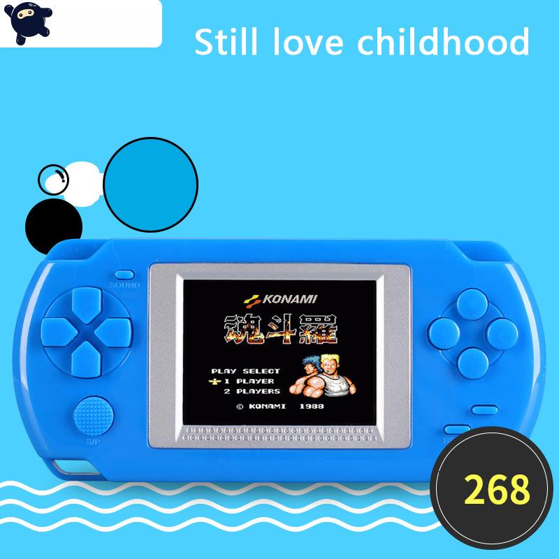 

video game portatil 2 Inch Screen Child Color Screen Display Handheld Game Consoles Player With 268 Games retroid pocket