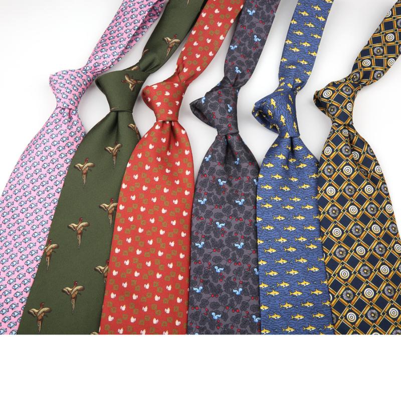 

New 9cm British Style Pattern Ties for Man Neckties Business Neck Tie for Men Suit Cravat Wedding Party Jacquard Gravats