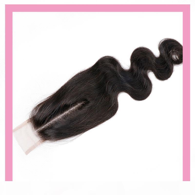 

Peruvian Human Hair 2X6 Lace Closure With Baby Hair Body Wave 2 By 6 Lace Closure Hair Products 8-20inch, Black;brown