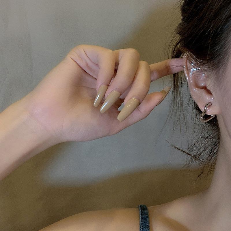 

Heart Drop Stud Earrings for Women Simple Earrings Ladies Fashion Minimalist Jewelry Silver Color Elegant Trendy Metal Oorbellen