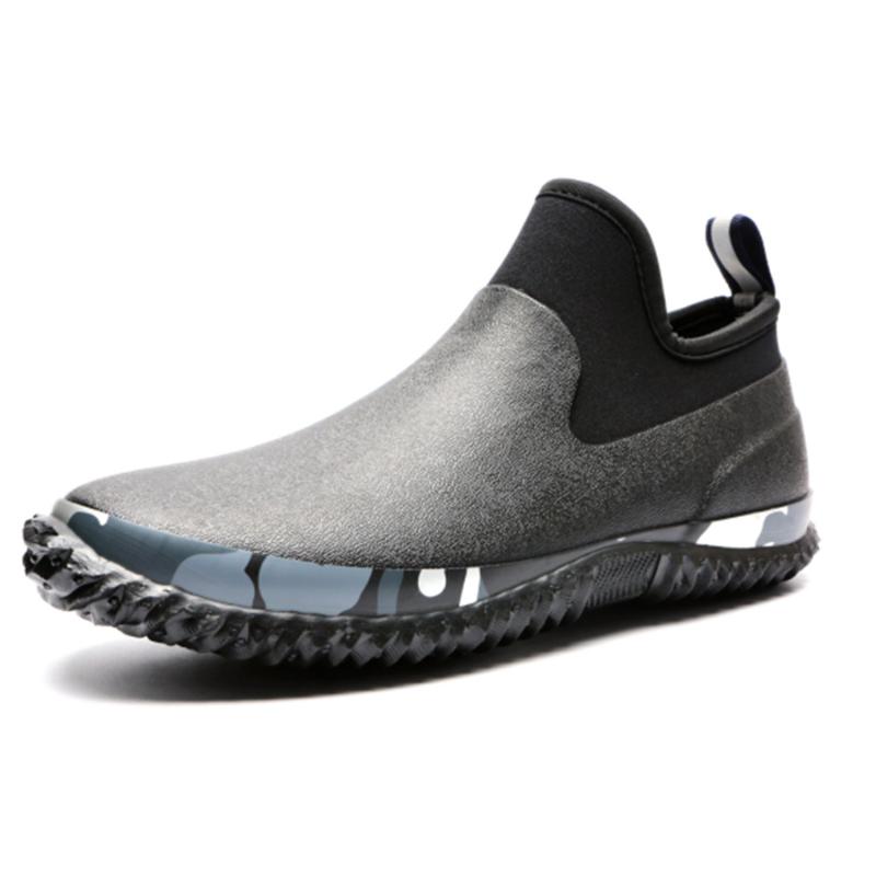

Eu 36-46 Waders Shoes Outdoor Men Rubber Waterproof Non-slip Large Size Rain Boots Camping Fishing Sport Wading Aqua Shoes Women