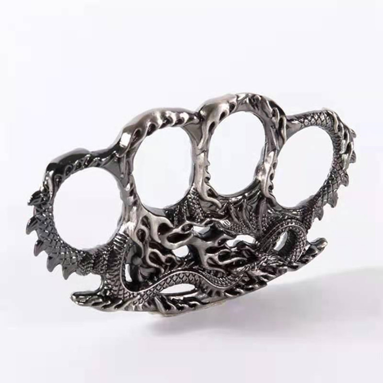 

Glass fiber alloy finger tiger four finger self defense weapon four finger self defense hand brace aluminum alloy self defense equipment009