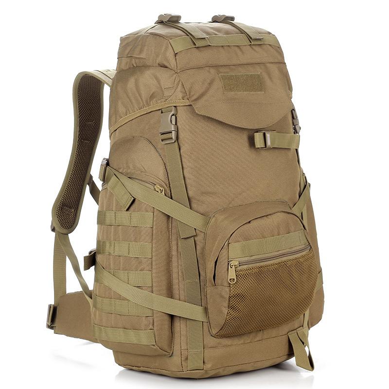 

60L Camping Rucksack Tactical Bag Backpack Large Waterproof Backpacks Camouflage Hiking Outdoor Army Bags